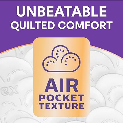 Andrex Ultimate Quilts 9 Mega Toilet Rolls = 13.5 Standard Toilet Rolls, 50% Longer Lasting Paper