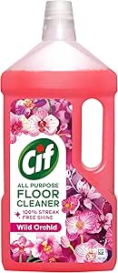 Cif Wild Orchid Floor Cleaner residue-free surface cleaner for linoleum